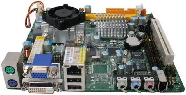 Alt view image 2 of 7 - JetWay J7F5M1G5D-VDE-PB VIA C7 VIA CX700M Mini ITX Motherboard / CPU Combo