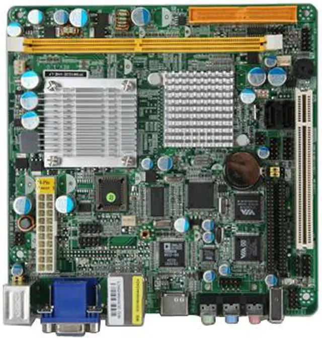 Alt view image 3 of 7 - JetWay J7F5M1G2E-VHE-LF CX700M VIA CX700M Mini ITX Motherboard / CPU Combo