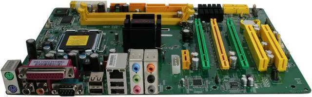 Alt view image 2 of 7 - JetWay J775GT2-LOG LGA 775 NVIDIA nForce 570 SLI ATX Intel Motherboard