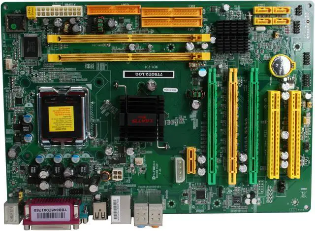 Alt view image 3 of 7 - JetWay J775GT2-LOG LGA 775 NVIDIA nForce 570 SLI ATX Intel Motherboard