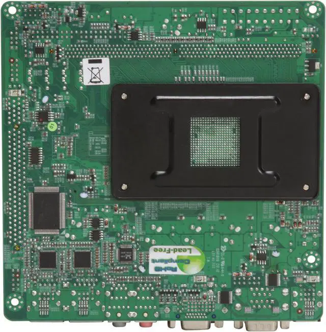 Alt view image 4 of 5 - JetWay JNC62K-LF AM2+/AM2 NVIDIA GeForce 8200 Mini ITX AMD Motherboard