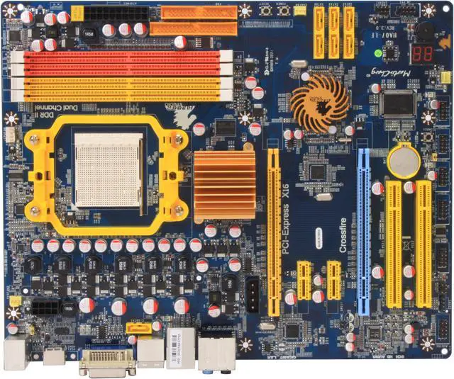 Alt view image 3 of 5 - JetWay HA07 AM2+/AM2 AMD 790GX HDMI ATX AMD Motherboard