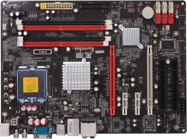 Alt view image 3 of 5 - JetWay JBI500-LF LGA 775 Intel P45 ATX Intel Motherboard