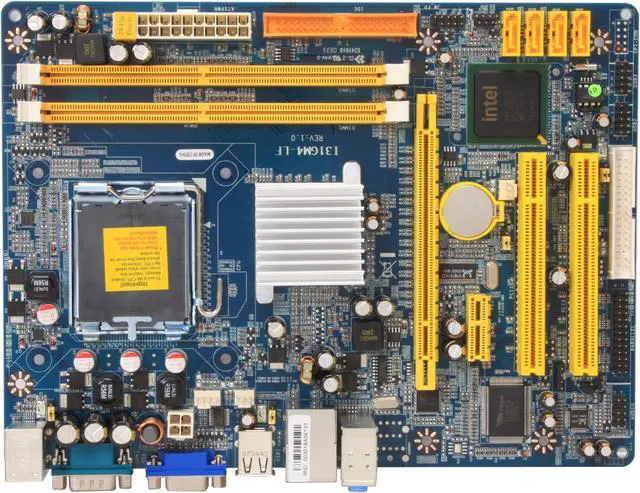 Alt view image 3 of 5 - JetWay JI31GM4-LF LGA 775 Intel G31 Micro ATX Intel Motherboard