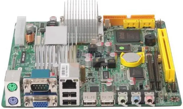 Alt view image 2 of 5 - JetWay JNF91-600-LF Intel ULV Celeron M 600MHz Intel 910GMLE Mini ITX Motherboard / CPU Combo