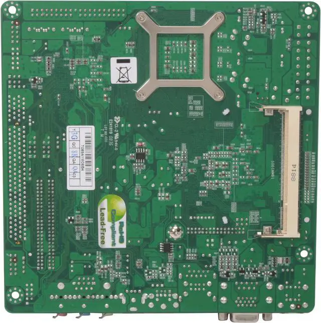 Alt view image 4 of 5 - JetWay JNF91-600-LF Intel ULV Celeron M 600MHz Intel 910GMLE Mini ITX Motherboard / CPU Combo