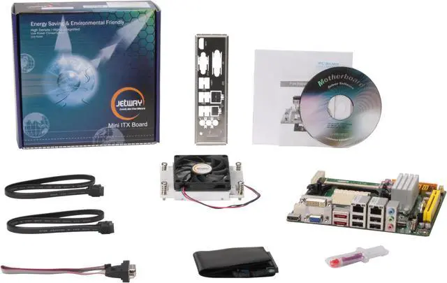 Alt view image 5 of 5 - JetWay JNC81-LF AM2+/AM2 AMD 780G HDMI Mini ITX AMD Motherboard