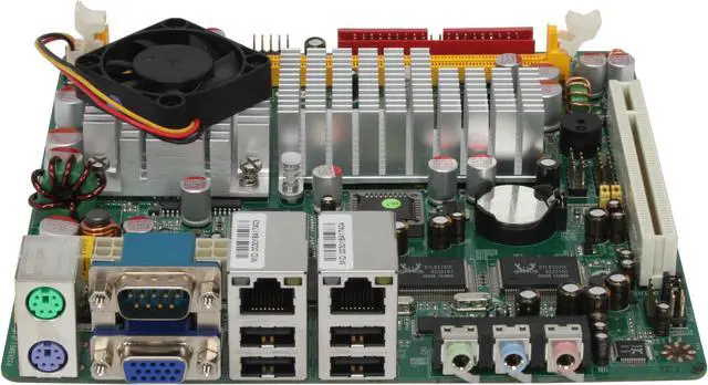 Alt view image 2 of 5 - JetWay J7F4K1G5DS-LF VIA NanoBGA C7 Processor VIA CN700 Mini ITX Motherboard/CPU Combo