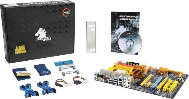 Alt view image 5 of 5 - JetWay JHA04-LF AM2+/AM2 AMD 790FX ATX AMD Motherboard