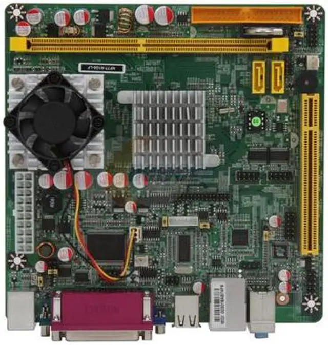 Alt view image 3 of 5 - JetWay JNF77-N1G6-LF VIA Nano L2200 (1.6GHz) VIA VX800 Mini ITX Motherboard / CPU Combo