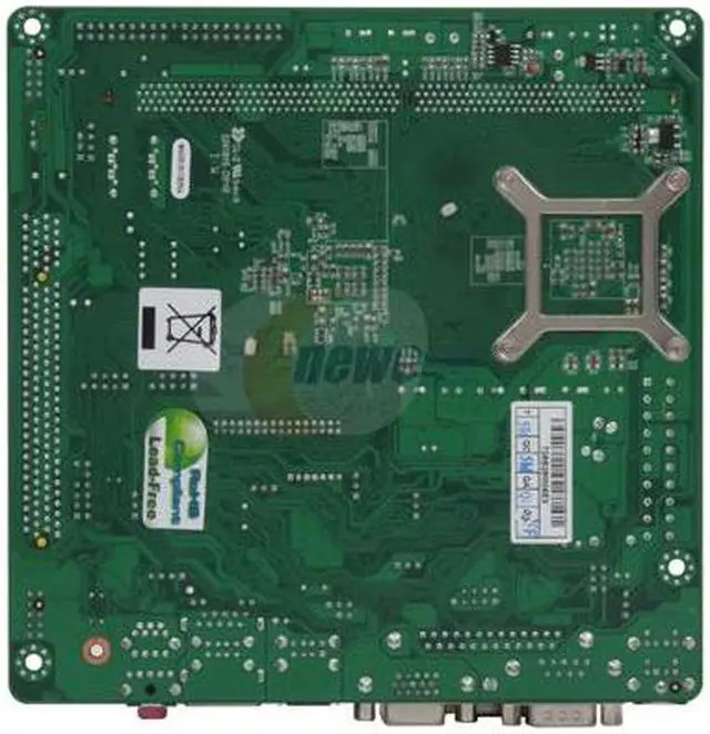 Alt view image 4 of 5 - JetWay JNF77-N1G6-LF VIA Nano L2200 (1.6GHz) VIA VX800 Mini ITX Motherboard / CPU Combo