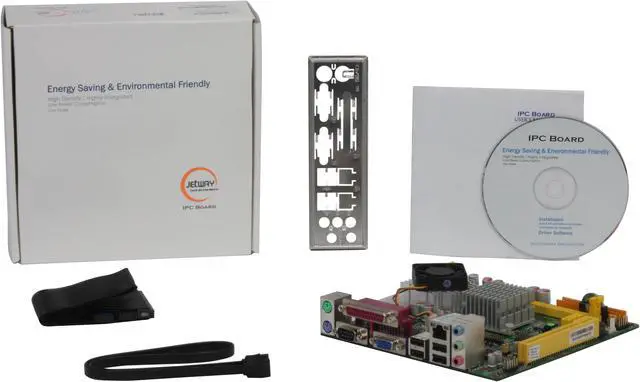 Alt view image 5 of 5 - JetWay JNF77-N1G6-LF VIA Nano L2200 (1.6GHz) VIA VX800 Mini ITX Motherboard / CPU Combo