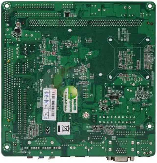Alt view image 4 of 5 - JetWay JNC92-330-LF INTEL Atom 330 Dual Core CPU  (45nm, FSB 533MHz, 1.6 GHz, 1 MB L2) Intel 945GC Mini ITX Motherboard / CPU Combo