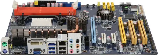 Alt view image 2 of 5 - JetWay JHA08-LF AM3 AMD 790GX HDMI ATX AMD Motherboard