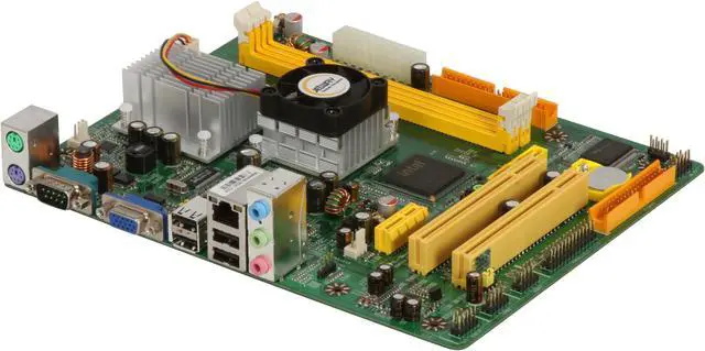 Main image of JetWay JATOM-GM1-330-LF Intel Atom 330 Intel 945GC Flex ATX Motherboard / CPU Combo
