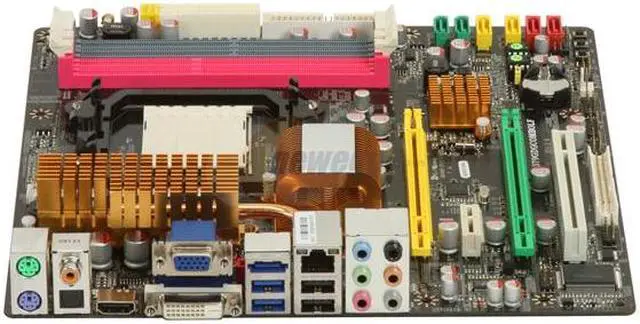 Alt view image 2 of 5 - JetWay JMA3-79GDG-COMBO-LF AM3/AM2+/AM2 AMD 790GX HDMI Micro ATX AMD Motherboard