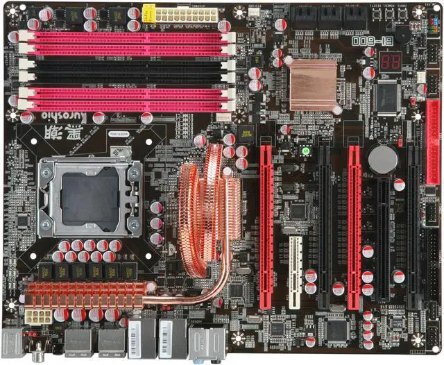 Alt view image 3 of 5 - JetWay JBI-600-LF LGA 1366 Intel X58 ATX Intel Motherboard