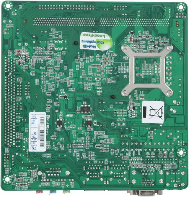 Alt view image 4 of 5 - JetWay J7F4K1G2ES-LF VIA NanoBGA C7 Processor @ FSB 400/800MHz Support 800 MHz to 2.0 GHz Core Clock and Low Voltage Edition Included VIA NanoBGA2 VIA CN700 Mini ITX Motherboard / CPU Combo