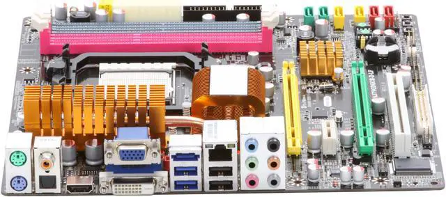 Alt view image 2 of 5 - JetWay JMA3-79GDGCB-D-LF AM3/AM2+/AM2 AMD 790GX HDMI Micro ATX AMD Motherboard