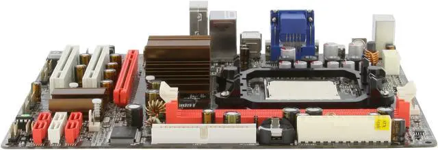 Alt view image 4 of 11 - JetWay JMA3-785GP-LF AM3 AMD 785G HDMI Micro ATX AMD Motherboard