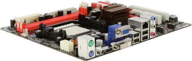 Alt view image 7 of 11 - JetWay JMA3-785GP-LF AM3 AMD 785G HDMI Micro ATX AMD Motherboard