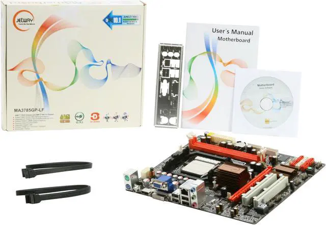 Alt view image 11 of 11 - JetWay JMA3-785GP-LF AM3 AMD 785G HDMI Micro ATX AMD Motherboard