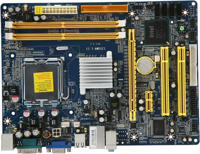 Alt view image 3 of 5 - JetWay JI31GM4-L-LF LGA 775 Intel G31 Micro ATX Intel Motherboard