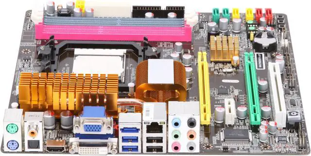 Alt view image 2 of 5 - JetWay JMA3-79GDGEXL-LF AM3/AM2+/AM2 AMD 790GX HDMI Micro ATX AMD Motherboard