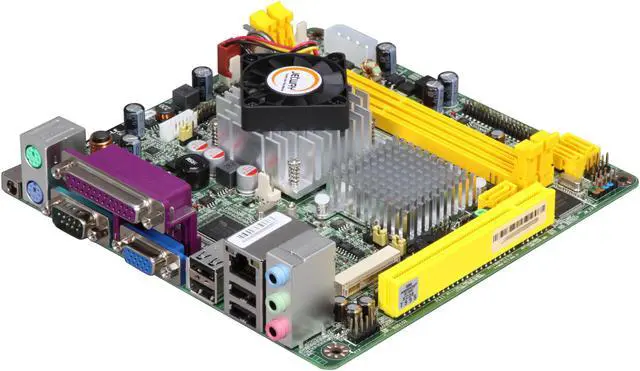 Main image of JetWay JNC96-510-LF Intel Atom D510 Intel NM10 Mini ITX Motherboard / CPU Combo