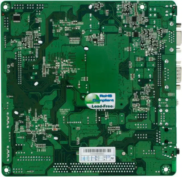Alt view image 4 of 5 - JetWay JNF95A-270-LF Intel Atom N270 PBGA437 Intel 945GSE Mini ITX Motherboard / CPU Combo