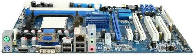 Alt view image 2 of 5 - JetWay JXBLUE-78GA3L-LF AM3/AM2+/AM2 AMD 780G HDMI ATX AMD Motherboard