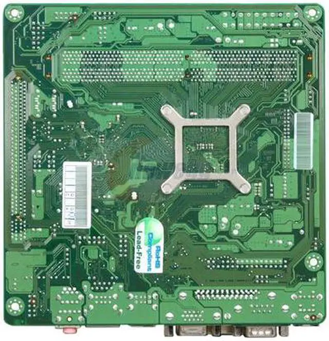 Alt view image 4 of 5 - JetWay JNC94FL-525-LF Intel Atom D525 (1.8GHz, dual core ) BGA559 Intel NM10 Mini ITX Motherboard / CPU Combo