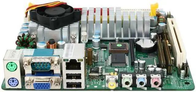 Alt view image 2 of 5 - JetWay J7F21GS-OC-PB VIA C7 @ 1.0GHz VIA NanoBGA2 VIA CN700 Mini ITX Motherboard / CPU Combo