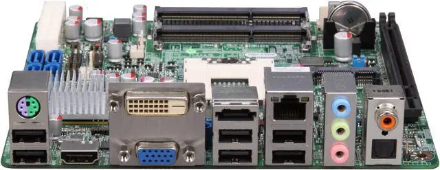 Alt view image 2 of 5 - JetWay JNF98-QM57-LF Socket G (PGA 988) Intel QM57 HDMI Mini ITX Intel Motherboard