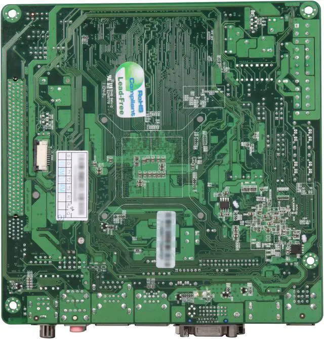Alt view image 4 of 5 - JetWay JNF98-QM57-LF Socket G (PGA 988) Intel QM57 HDMI Mini ITX Intel Motherboard