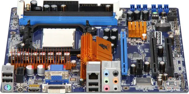 Alt view image 2 of 5 - JetWay JHZ03-GT-V2-LF AM3 AMD 880G HDMI Micro ATX AMD Motherboard