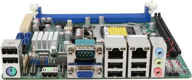 Alt view image 2 of 5 - JetWay JNF9A-Q67 LGA 1155 Intel Q67 HDMI Mini ITX Intel Motherboard