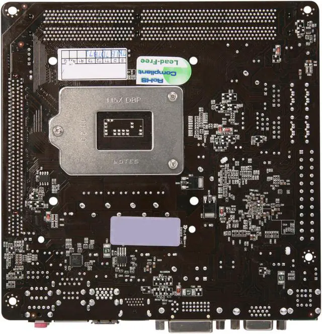 Alt view image 4 of 5 - JetWay JI61G-ITX LGA 1155 Intel H61 HDMI USB 3.0 Mini ITX Intel Motherboard
