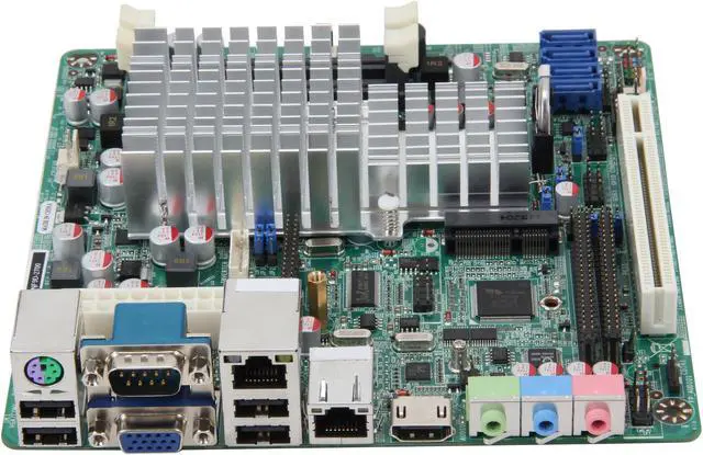 Alt view image 2 of 5 - JetWay JNF9D-2700 Intel Atom D2700 (2.13GHz, Dual-Core) Intel NM10 Mini ITX Motherboard / CPU Combo