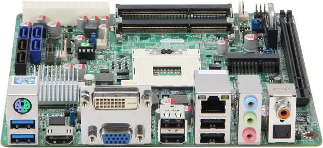 Alt view image 2 of 8 - JetWay JNC9BU-HM67 Socket G2 (rPGA 988B) Intel HM67 HDMI USB 3.0 Mini ITX Intel Motherboard