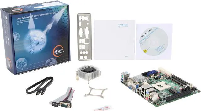 Alt view image 8 of 8 - JetWay JNC9BU-HM67 Socket G2 (rPGA 988B) Intel HM67 HDMI USB 3.0 Mini ITX Intel Motherboard
