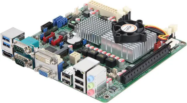 Main image of JetWay JNC9Q-847 Intel Celeron 847 Dual Core Mobile Processor 1.1 GHz @ 17W (FCBGA1023) Intel NM70 Mini ITX Motherboard / CPU Combo