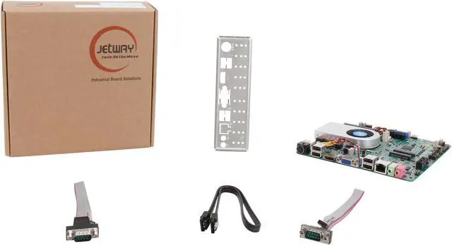 Alt view image 5 of 5 - JetWay JNL70-I1037 Intel Celeron 1037U 1.80GHz Intel NM70 Mini ITX Motherboard / CPU / VGA Combo