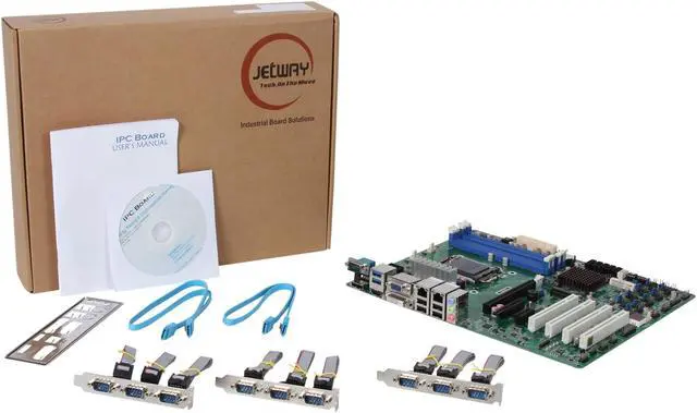 Alt view image 5 of 5 - JetWay JNAF95-Q87 LGA 1150 Intel Q87 HDMI USB 3.0 ATX Intel Motherboard