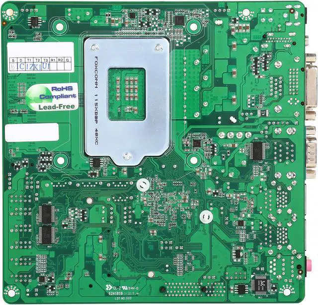 Alt view image 4 of 5 - Jetway JNF9QU-Q87 Intel Socket LGA 1150, HDMI, 4*SATA3 + mSATA/mPCIE Combo, Onboard TPM, Mini-ITX MB