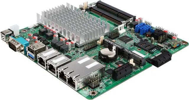 Main image of JetWay JNF9HG-2930 Intel Celeron N2930 SoC, 1.83GHz - 2.16GHz Burst, Quad-Core, 7.5W TDP/4.5W SDP Mini ITX Motherboard / CPU / VGA Combo