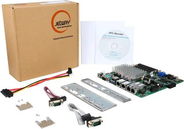 Alt view image 5 of 5 - JetWay JNF9HG-2930 Intel Celeron N2930 SoC, 1.83GHz - 2.16GHz Burst, Quad-Core, 7.5W TDP/4.5W SDP Mini ITX Motherboard / CPU / VGA Combo
