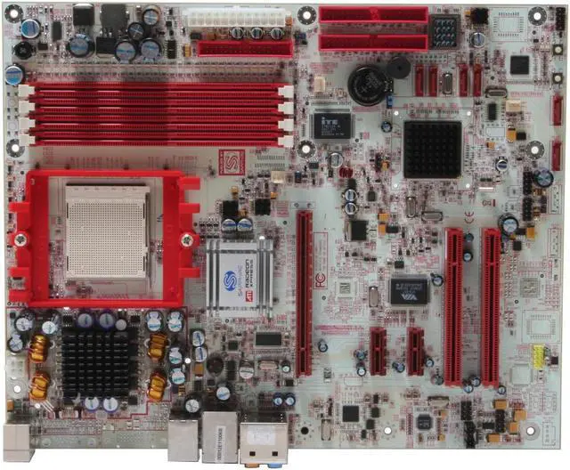 Alt view image 3 of 6 - SAPPHIRE PURE Innovation PI-A9RX480 939 ATI Radeon Xpress 200 ATX AMD Motherboard