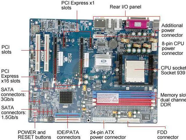 Alt view image 3 of 5 - SAPPHIRE PC-A9RD580Adv 939 ATI CrossFire Radeon Xpress 3200 ATX AMD CrossFire Motherboard