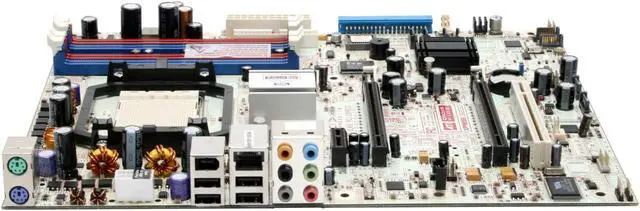 Alt view image 2 of 7 - SAPPHIRE PC-AM2RD580 AM2 ATI CrossFire Radeon Xpress 3200 ATX AMD Motherboard